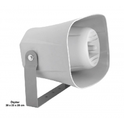 Horn hoparlör ip66 100w 8 ohm universal aqua-130
