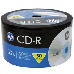 Hp cre00070-3 cd-r 700 mb 52x 50li paket fiyat
