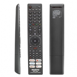 Huayu RM-L1655 Netflix-Youtube-Prime Video-Google Play Tuşlu Universal Lcd Led Tv Kumandası