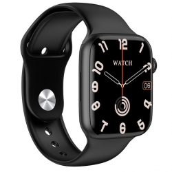 Hytech W99 Watch IOS Ve Android Uyumlu Mactive 2.05 İnç Geniş Ekranlı Siyah Akıllı Saat