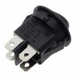 IC-131-4 Yuvarlak Işıklı On-Off Anahtar 4P