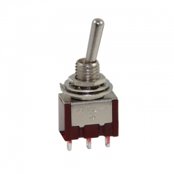Ic-139a 3 pin ø6mm on-off toggle switch mts-102