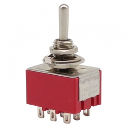 Ic-148a 9p ø6mm on-on toggle switch mts-302