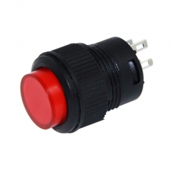Ic-180c yuvarlak 3p işikli 16mm basmali kalici buton