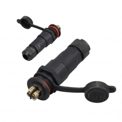 Ic-266m 16mm su geçirmez konnektor şase seyyar takim 4 pin
