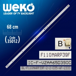 Ic-f-vzaa65d390b - f110marp39f - b type - 68 cm 8 ledli (wk-800)