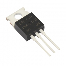 Irf 740 to-220 mosfet transistor