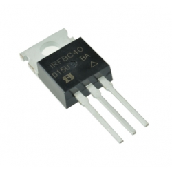 Irfbc 40 to-220 mosfet transistor