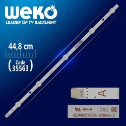 JL.D48051330-078AS-C 18AD53-2 0324 - 44.8 Cm  5 Ledli - WK-1081 Led Tv Bar