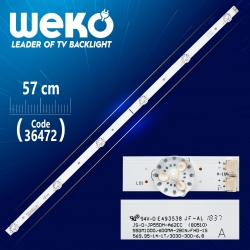 Js-d-jp55dm-a62ec  (80510) 6 ledli 57 cm çift soketli