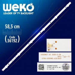 K550WD7 A3 4708 - K550WD - A3213K31 6X12 TYP - A 6 Ledli Tv Led Bar