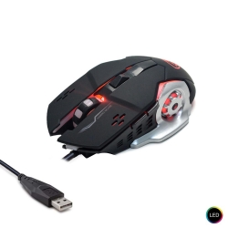 Kablolu oyuncu mouse 3200dpi işikli polaxtor 601-6d