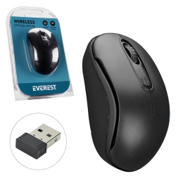 Kablosuz mouse 2.4ghz 1600dpi everest sm-804