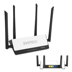 Kablosuz router repeater 2 port 300 mbps everest ewr-521n4