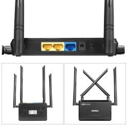 Kablosuz router repeater 2 port 300 mbps everest ewr-n500