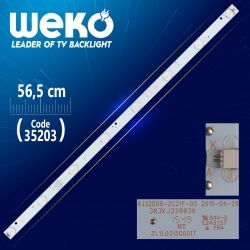 Kj32d08-zc21f-05 - 303kj320038 a22/c/7 125-130/2.9-3.0 - 56.5 cm 8 ledli - (wk-452)