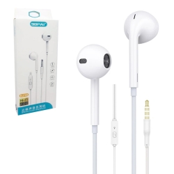 Kulakiçi kulaklik mikrofonlu 3.5mm escom ej-18