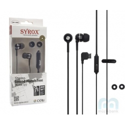 Kulakiçi kulaklik mikrofonlu d-880 syrox syr-k4