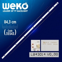 LB43014 V0_00 - YX-11800829A0-1C562-0-A-64C-0060 - 12 Ledli 84.3 Cm - (WK-430) Tv Led Bar
