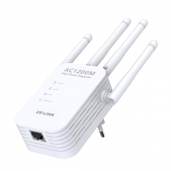 Lb-link bl-re1200 ac1200 mbps çift bantli tek portlu wireless repeater menzil genişletici