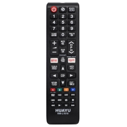 Lcd led kumanda samsung netflix amazon smart hub 3d tuşlu orjinal huayu rm-l1618
