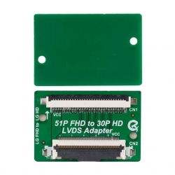 Lcd Panel Flexi Repair 51P FHD TO 30P HD Lvds Adaptor FHD TO HD For LG QK0805A