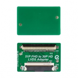 Lcd Panel Flexi Repair 51P Fhd To 30P Hd Lvds Fpc To Fpc Lg In Sam Out QK0806A