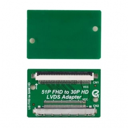 Lcd Panel Flexi Repair 51P Fhd To 30P Hd Lvds Lvds To Fpc Lg In Samsung Out QK0806B