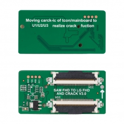 Lcd panel flexi repair kart fhd lvds to fpc sam fhd in to sam fhd out qk0813d