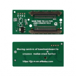 LCD Panel Flexi Repair Kart HD LVDS To FPC Sam FHD To LG FHD Crack V2.0 QK0812D