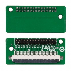 Lcd Panel Flexi Repair Lvds-Fpc-30P 1.0Mm Hd Fpc Input 30P Lvds Turn Pin QK0823B