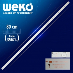 Led40d11-zc14-03(b) pn:30340011206 - 11 ledli 80 cm - (wk-1153)