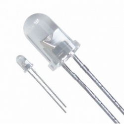 Led 3 mm şeffaf yeşil