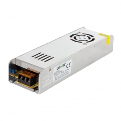 Ledon ld-40500s 12 volt - 40 amper - 480 watt slim metal kasa adaptör