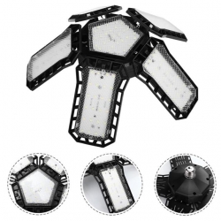 Ledx Ayarlanabilir Açılı 5 Kanatlı 148 Smd Ledli Galaxy Projektör Işığı 60W 6600 Lumen E27 32Cm Çap