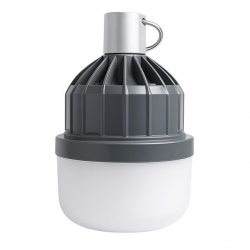 Ledx LN-616 80 Watt TYPE-C Şarjlı Taşınabilir Asma Kancalı Kamp Çadır Lambası 6500K 1200Mah 3 Modlu ABS Malzeme