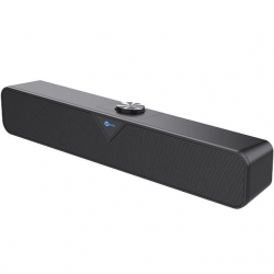 Lenovo Lecoo DS102 Siyah Usb-Aux Kablolu 6 Watt Bluetooth Stereo Soundbar Speaker - Hoparlör