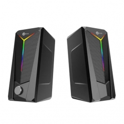 Lenovo Lecoo DS104 Kablolu Usb + 3.5Mm Jack 6W 80Db Rgb Işıklı 1+1 Gaming Speaker - Hoparlör