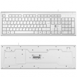 Lenovo Lecoo KB101 USB Kablolu Beyaz TÜRKÇE Q Klavye