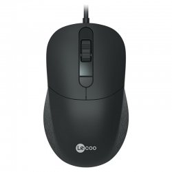 Lenovo lecoo ms102 2400dpi 4 tuşlu usb kablolu optik mouse