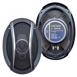 Leone hr-6935tw 1250 watt 6x9 kapakli oval hoparlör (çiftli takim fiyat)