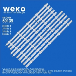 Lg 42LN5200 42' İnç 10 Adet Tv Led Bar