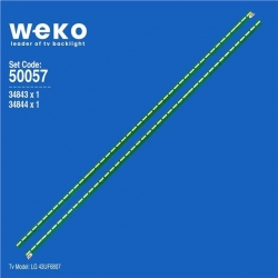 Lg 43UF6807 43' İnç 2 Adet Tv Led Bar