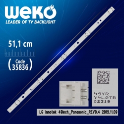 Lg innotek 49inch_panasonic_rev0.4 - 51.1 cm 5 ledli - (wk-1298)