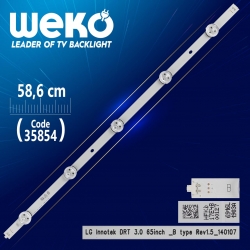 Lg innotek drt 3.0 65inch _b type rev1.5_140107 - 58.6 cm 5 ledli - (wk-1316)