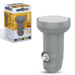 Wellbox wxl-101 tekli lnb (single) 0.1db 3d fhd 4k