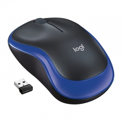 Logitech m185 mavi kablosuz mouse