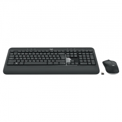 Logitech mk540 siyah kablosuz klavye+mouse set