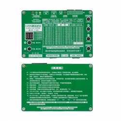 Lvds lcd tester t-60s lcd/led tv panel test cihazi + 14 parça kablo +2 parça inverter + adaptör