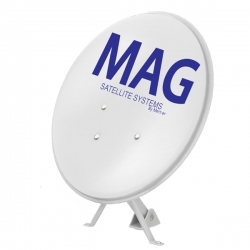 Mag 60 cm ofset beyaz çanak anten (küçük mount)(10lu paket)